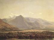 Joseph Bidauld View of the Town of Avezzano (mk05) oil painting
